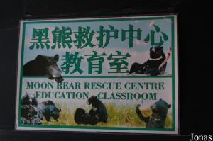 Musée pédagogique à propos des ours et du centre