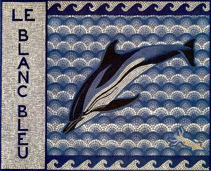 <strong>Le blanc bleu, A la rencontre des dauphins de Méditerranée</strong>, Muséum d'Histoire Naturelle, Marseille, 1990