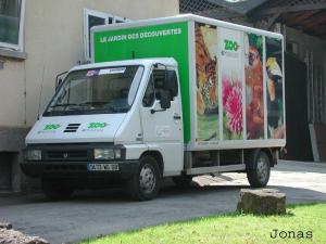 Camion de transport du Zoo de Mulhouse
