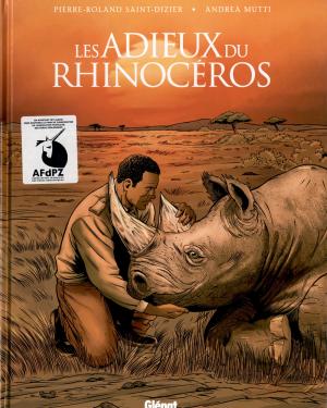 <strong>Les adieux du rhinocéros</strong>, Pierre-Roland Saint-Dizier & Andrea Mutti, Glénat, Grenoble, 2019