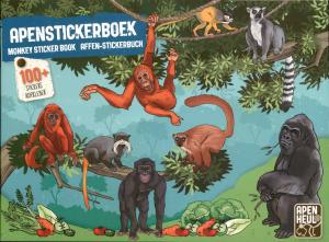 <strong>Apenstickerboek</strong>, Monkey Sticker Book, Affen-Stickerbuch, Apenheul