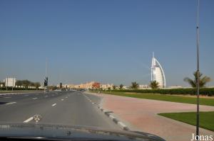 En route pour le Burj Al Arab
