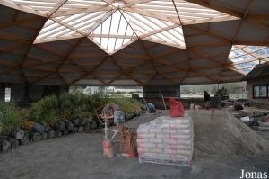 "Jungle Dome" en cours de construction