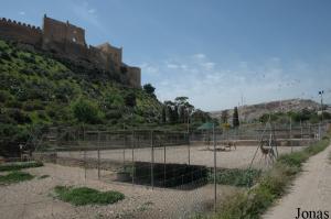 Enclos pour gazelles et forteresse L'Alcazaba
