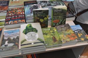 Quelques livres de Gerald Durrell en vente à la boutique