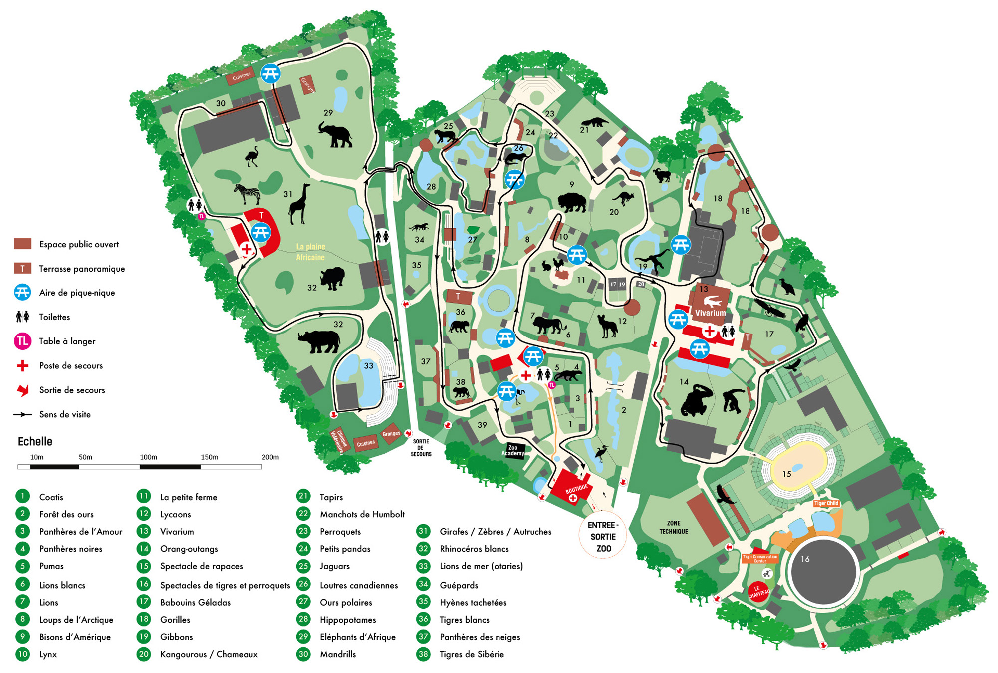 Les Zoos Dans Le Monde Zoo D Amn ville