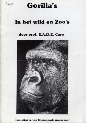 <strong>Gorilla's, In het wild en Zoo's</strong>, door Prof. E.A.D.E Carp, foto's J.W.W. Louwman
